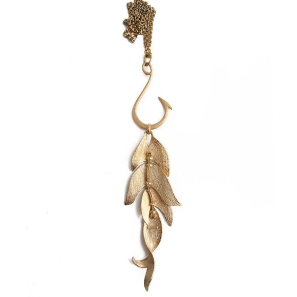 NAPIER 1971 Francis Fujio Articulated Fish on a Hook Pendant Necklace - Picture 5 of 10